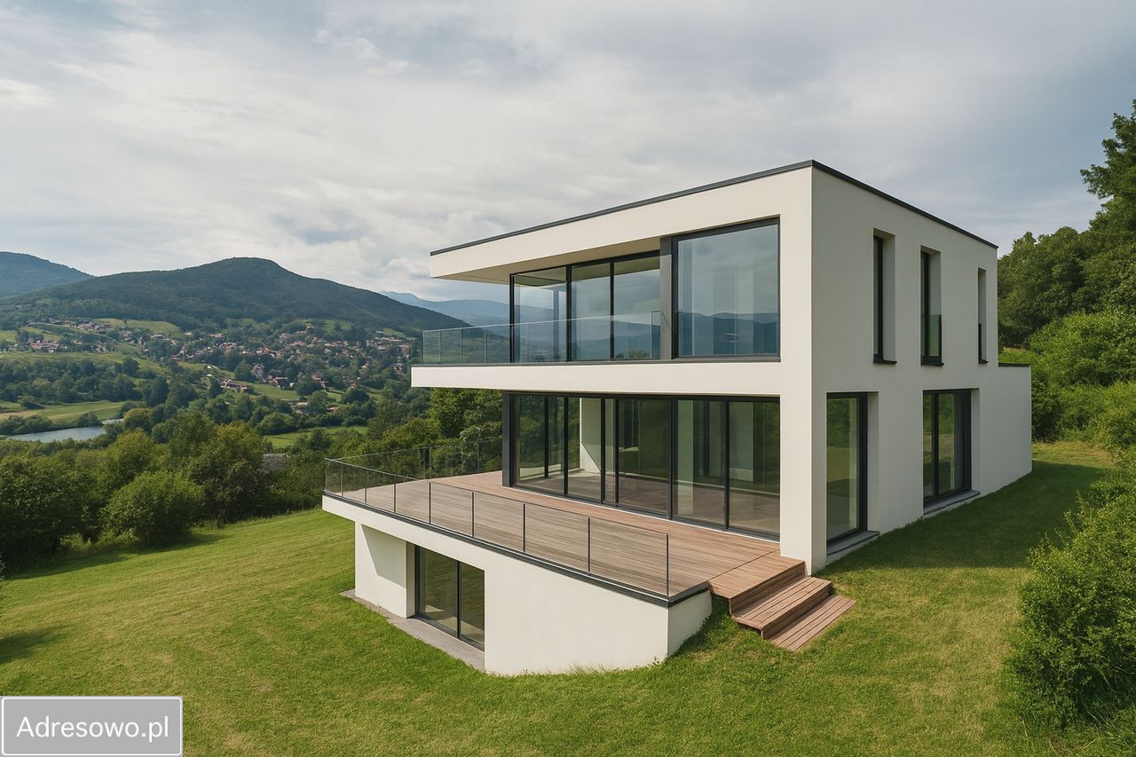 Działka budowlana Limanowa Lipowe, ul. Owocowa