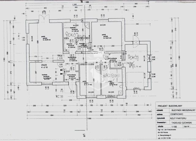dom wolnostojący, 5 pokoi Cempkowo. Zdjęcie 20