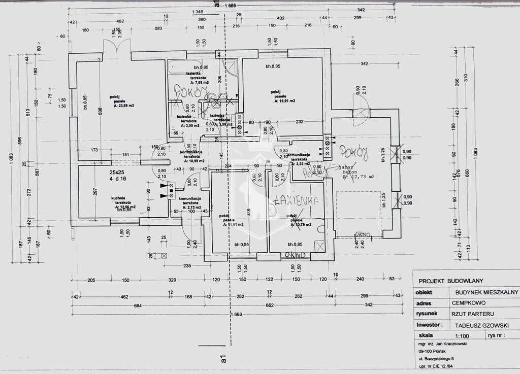 dom wolnostojący, 5 pokoi Cempkowo. Zdjęcie 20