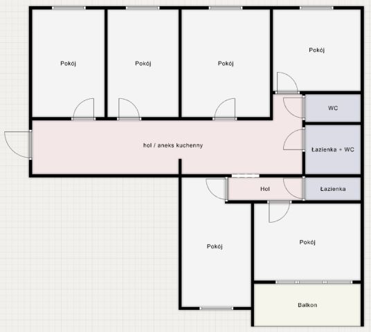 Mieszkanie 6-pokojowe Łódź Śródmieście, Nawrot. Zdjęcie 41