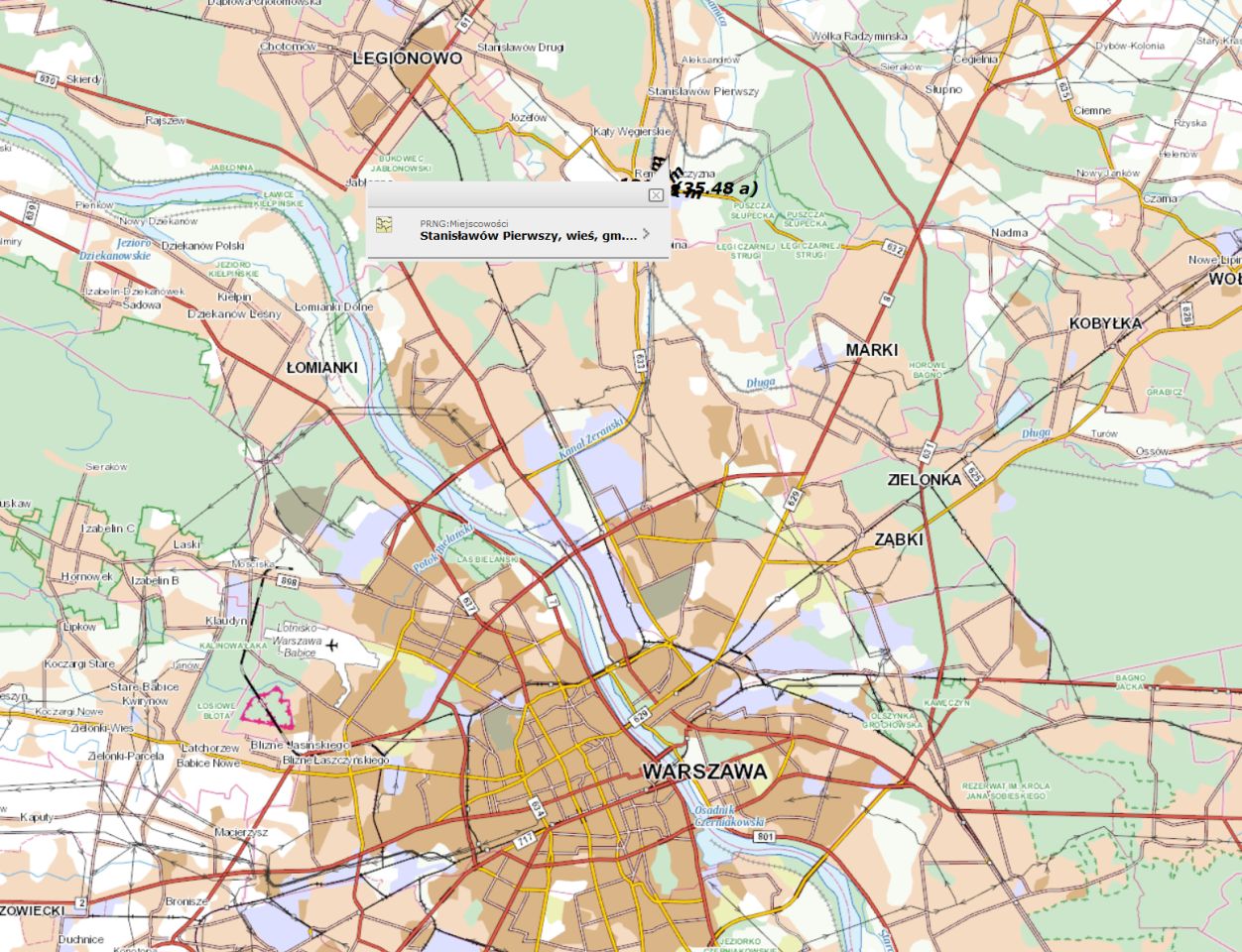 Działka budowlana Stanisławów Pierwszy, ul. Słoneczna. Zdjęcie 8