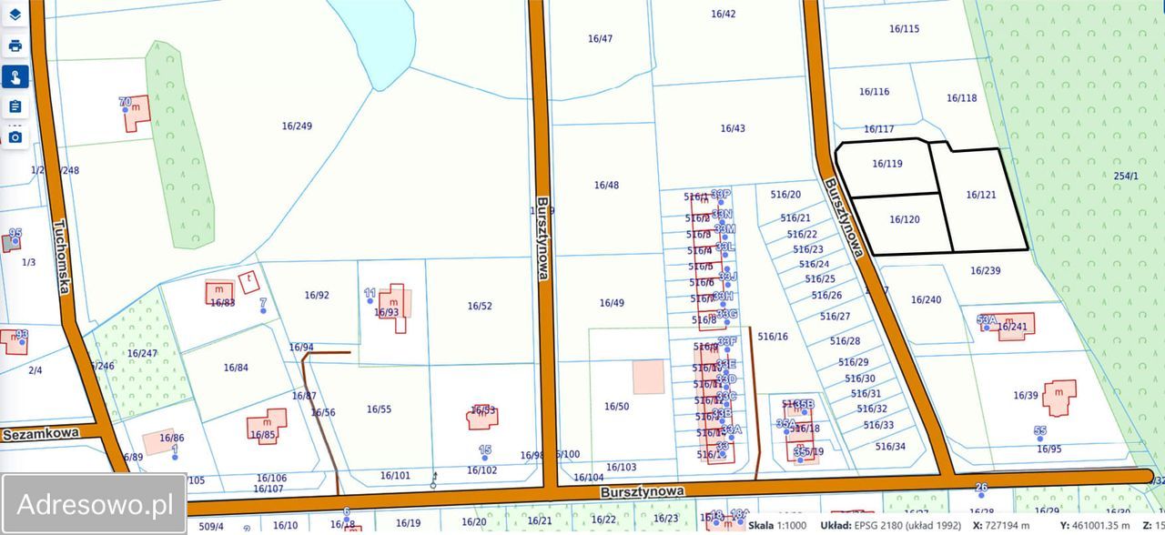 Działka budowlana Banino, ul. Bursztynowa. Zdjęcie 4