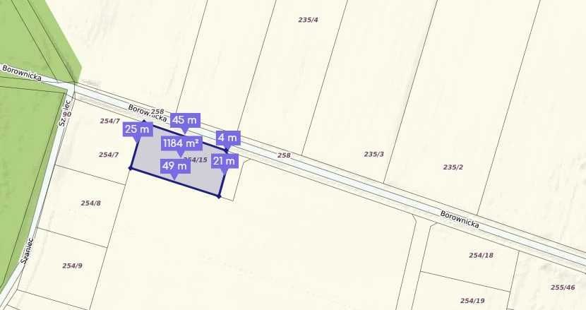 Działka budowlana Chachalnia, ul. Borownicka. Zdjęcie 4