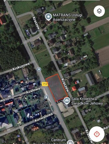 Działka budowlana Kraszew, ul. Rokicińska. Zdjęcie 1
