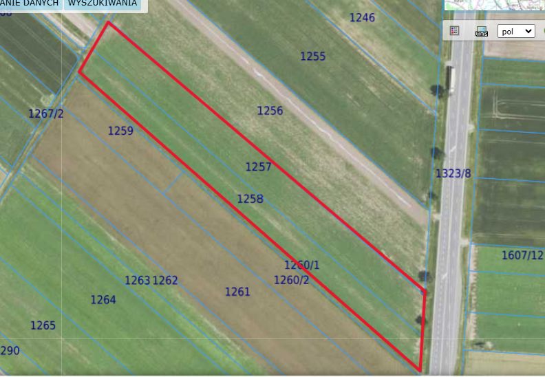 Działka inwestycyjna Skołoszów, ul. Przemyska