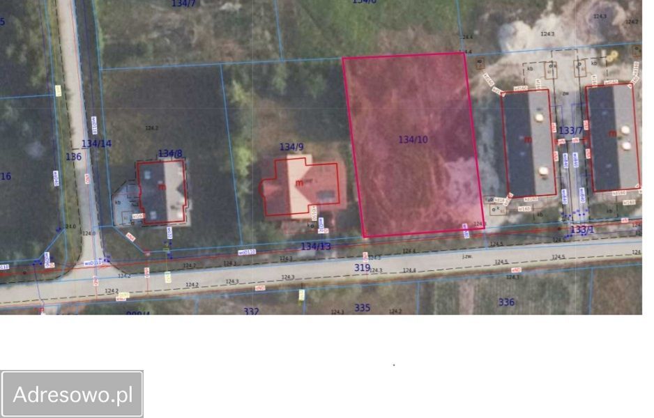 Działka budowlana Chrząstawa Wielka, ul. Spokojna. Zdjęcie 4