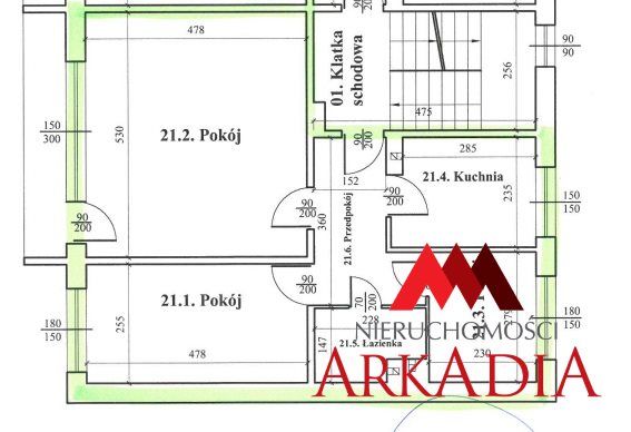 Mieszkanie 3-pokojowe Włocławek Centrum, ul. Jerzego Bojańczyka. Zdjęcie 20