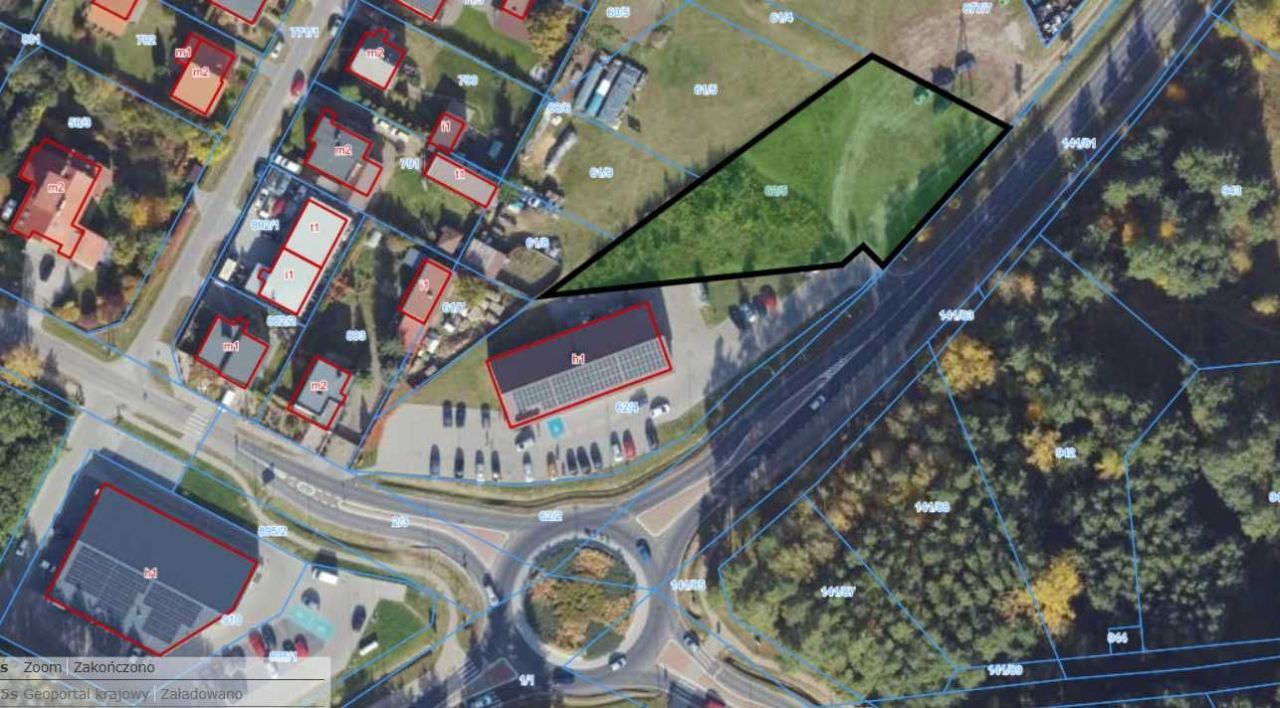 Działka inwestycyjna Zakrzewo. Zdjęcie 1