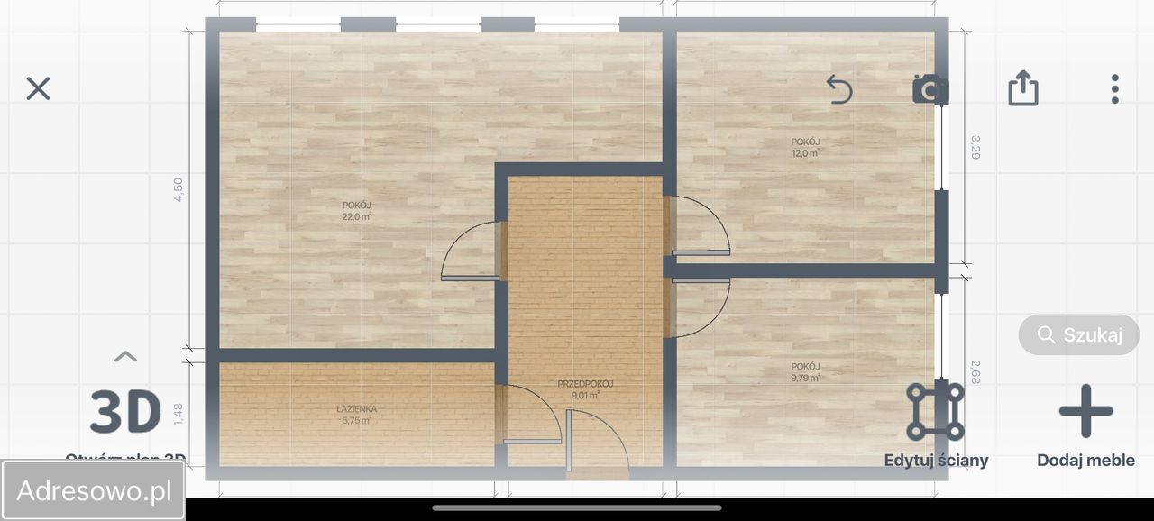 Mieszkanie 3-pokojowe Bielawa, ul. Wolności. Zdjęcie 9