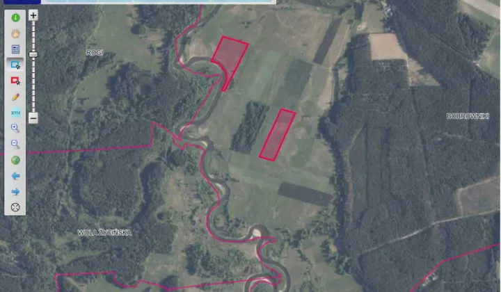 Działka rolna Bobrowniki