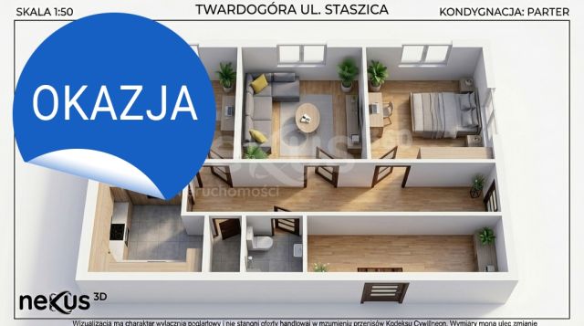 dom wolnostojący, 6 pokoi Twardogóra. Zdjęcie 1
