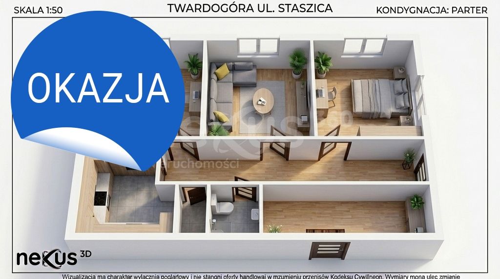 dom wolnostojący, 6 pokoi Twardogóra. Zdjęcie 1