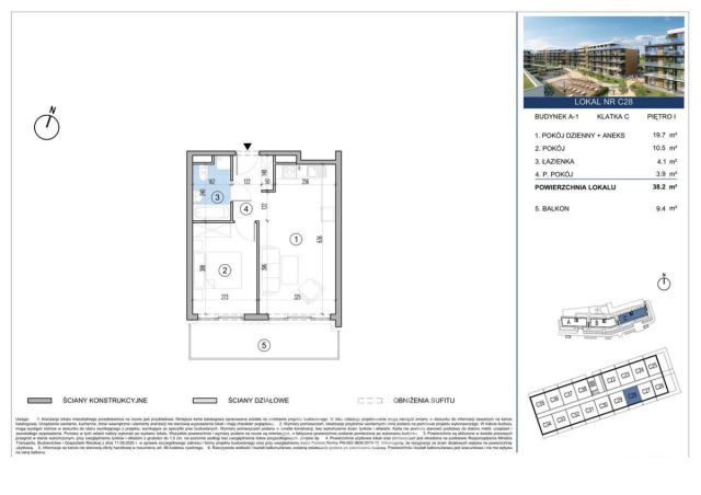 Mieszkanie 2-pokojowe Dziwnów. Zdjęcie 30