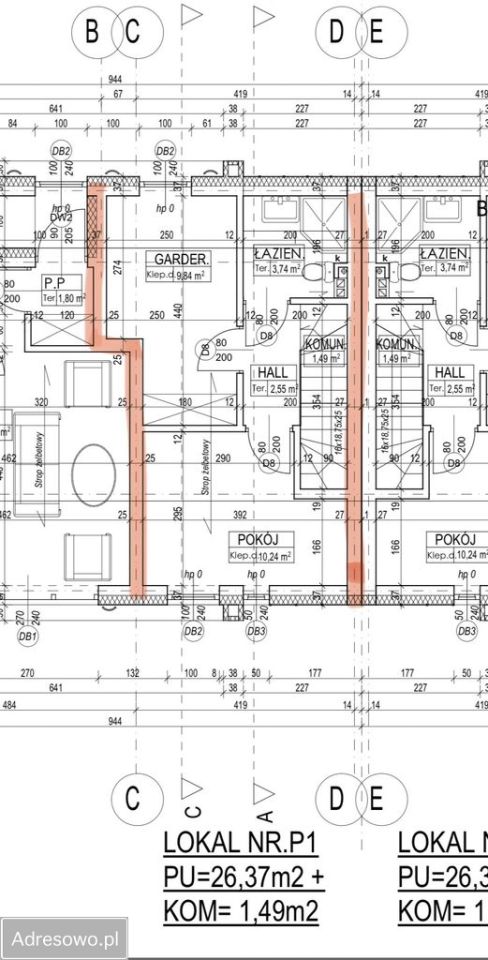 Mieszkanie 3-pokojowe Warszawa Wawer, ul. Kuligowska. Zdjęcie 12