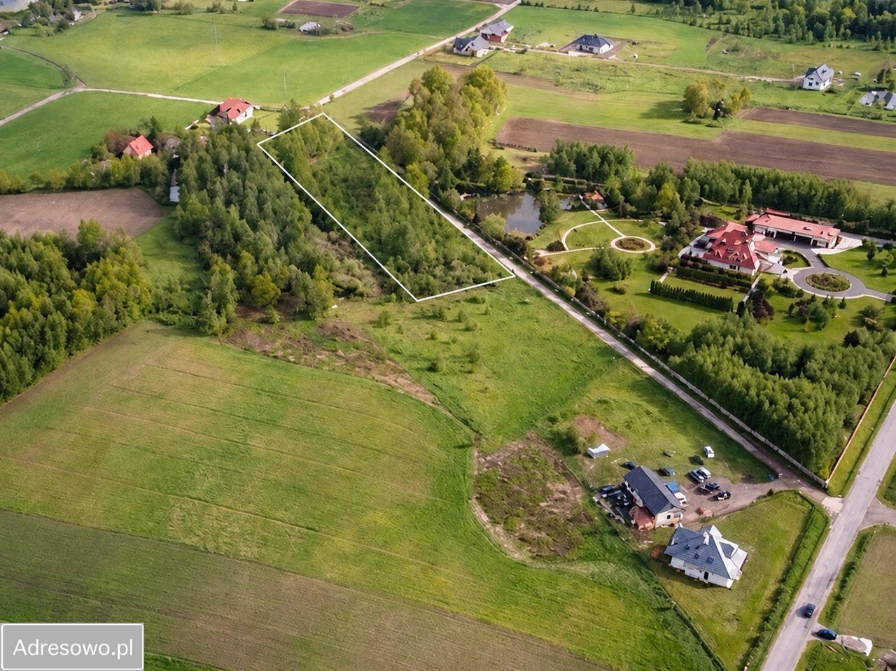 Działka rolno-budowlana Przyjaźń, ul. Krótka. Zdjęcie 1