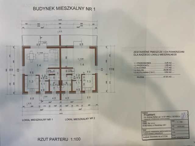 bliźniak, 4 pokoje Gronówko. Zdjęcie 3