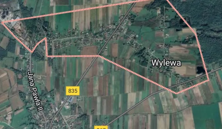 Działka budowlana Wylewa