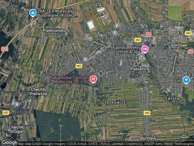 Działka budowlana Pabianice Piaski, ul. Wileńska. Zdjęcie 1