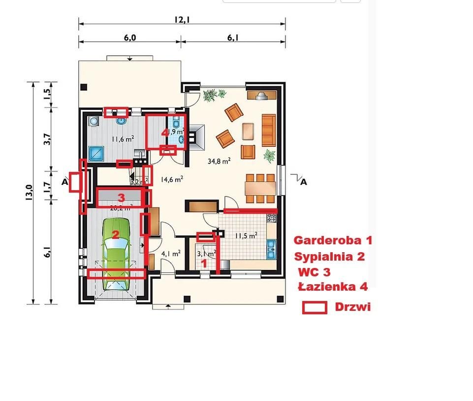 dom wolnostojący, 6 pokoi Busko-Zdrój Za Szkołą, ul. Siesławska. Zdjęcie 18