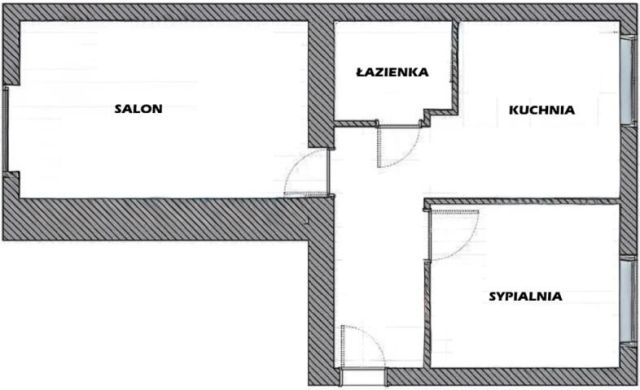 Mieszkanie 2-pokojowe Kraków Nowa Huta, os. Na Skarpie. Zdjęcie 12
