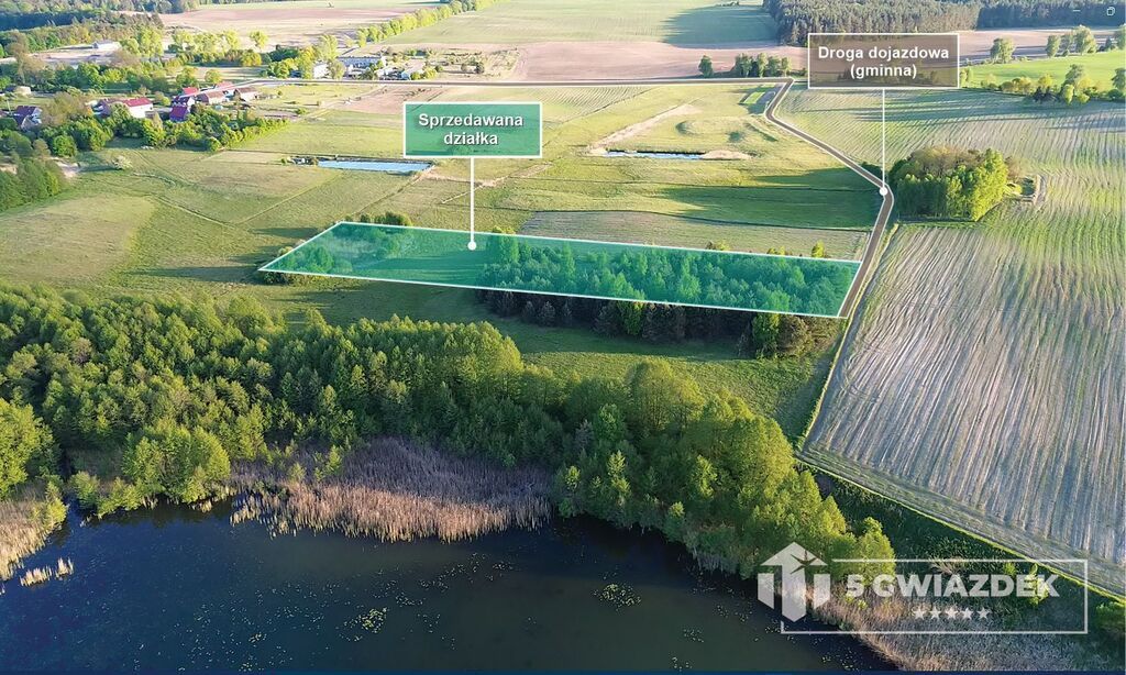 Działka budowlana Dziki. Zdjęcie 5
