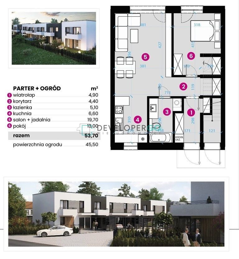 Mieszkanie 3-pokojowe Grabówka, ul. Białostocka. Zdjęcie 4