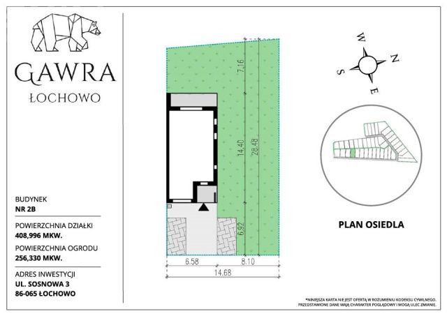 bliźniak, 4 pokoje Łochowo, ul. Sosnowa. Zdjęcie 26
