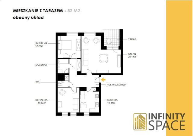 Mieszkanie 3-pokojowe Warszawa Praga-Południe, ul. Perkuna. Zdjęcie 16