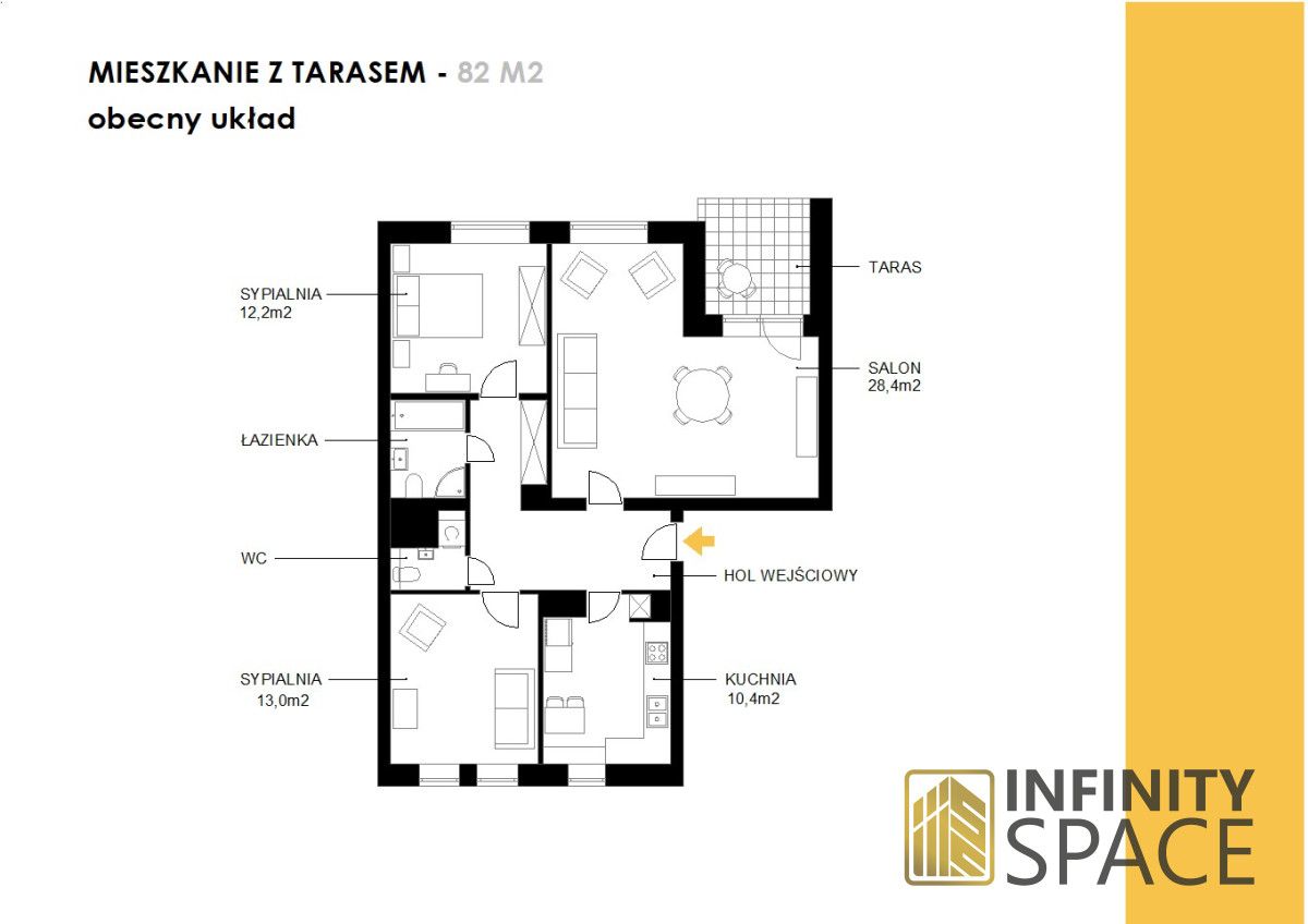 Mieszkanie 3-pokojowe Warszawa Praga-Południe, ul. Perkuna. Zdjęcie 16