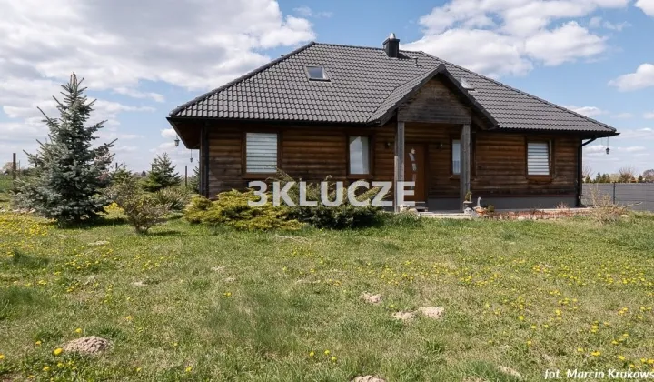 dom wolnostojący, 6 pokoi Abramowice Prywatne