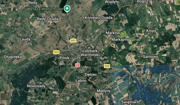 Działka budowlana Lidzbark Warmiński