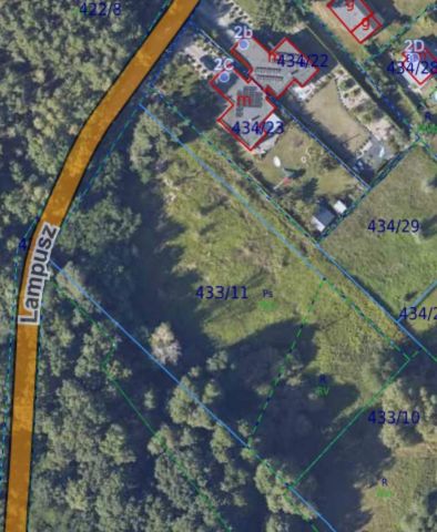 Działka budowlana Lubicz Dolny Lampusz, ul. Lampusz. Zdjęcie 1