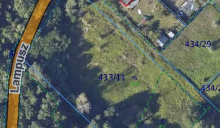 Działka budowlana Lubicz Dolny Lampusz, ul. Lampusz