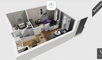 Mieszkanie 2-pokojowe Kraków Prądnik Biały