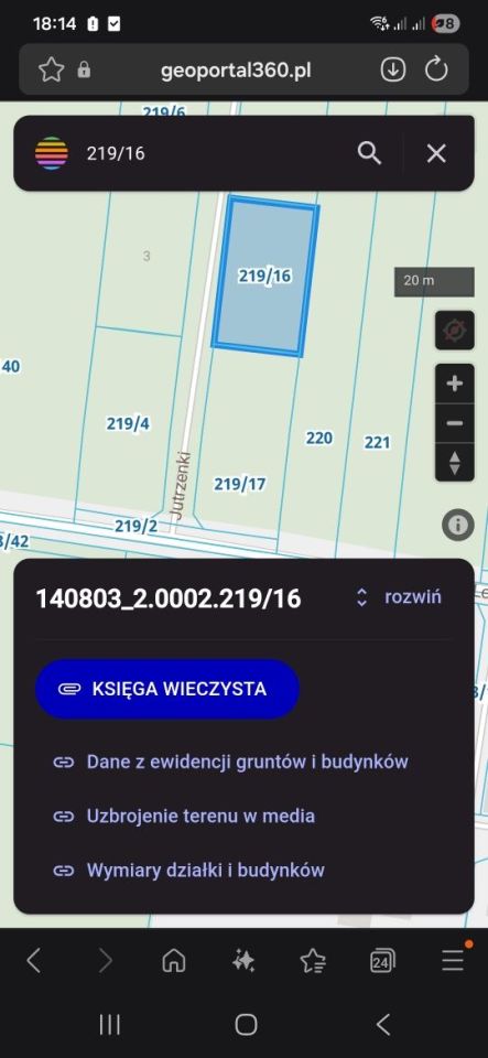 Działka budowlana Aleksandrów, ul. Jutrzenki. Zdjęcie 2