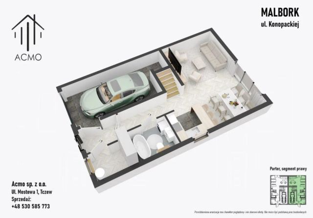 bliźniak, 5 pokoi Malbork, ul. Haliny Konopackiej. Zdjęcie 6