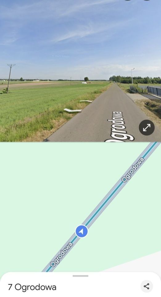 Działka budowlana Wiśniew, ul. Ogrodowa