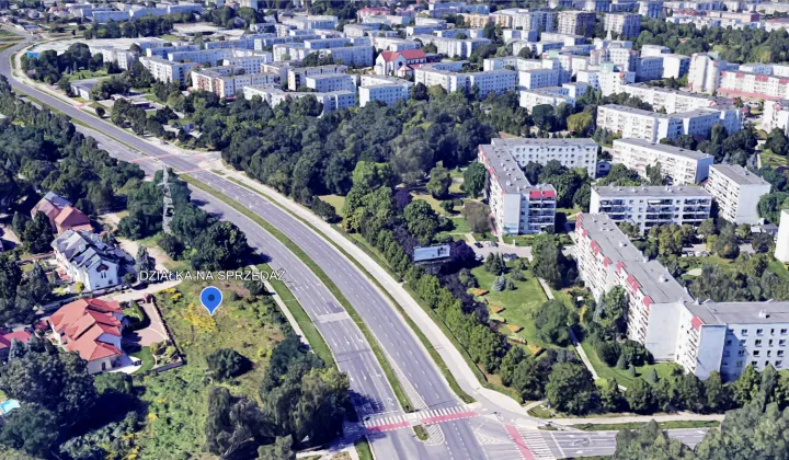 Działka budowlana Łódź Bałuty, al. gen. Władysława Sikorskiego