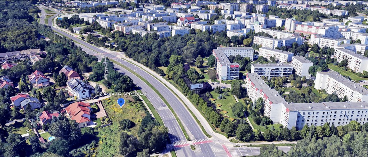 Działka inwestycyjna Łódź Bałuty, al. gen. Władysława Sikorskiego