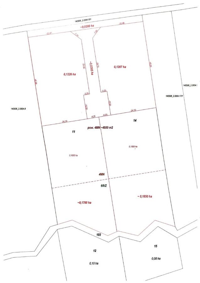 Działka budowlana Ciepłe, ul. Cichej Wody. Zdjęcie 5