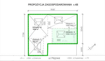 Działka budowlana Wyględy, ul. Majowa