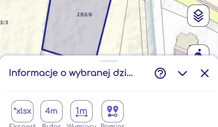 Działka inwestycyjna Iwiny