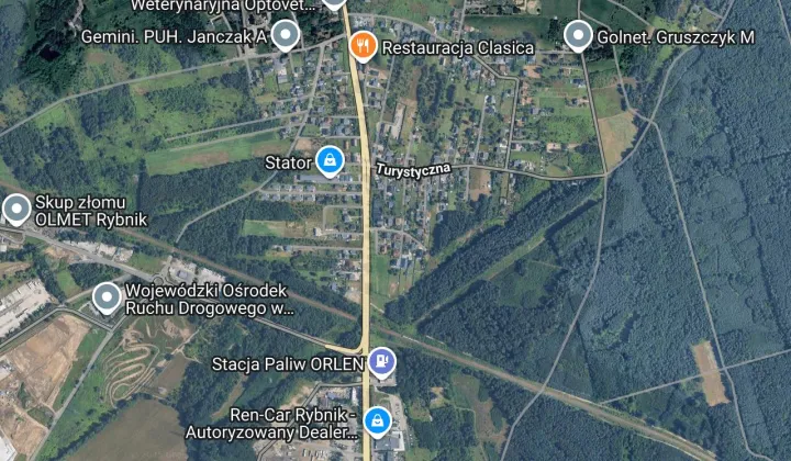 Działka rekreacyjna Rybnik Golejów, ul. Za Wiaduktem