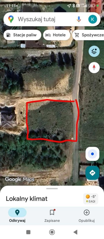 Działka budowlana Sierakowice, ul. Brzozowa. Zdjęcie 5