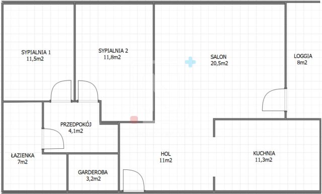 Mieszkanie 3-pokojowe Warszawa Wilanów, ul. Sarmacka. Zdjęcie 10