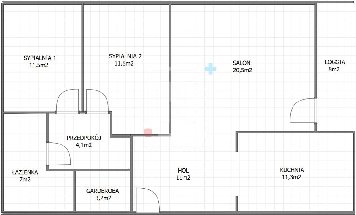 Mieszkanie 3-pokojowe Warszawa Wilanów, ul. Sarmacka. Zdjęcie 10