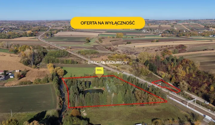 Działka rolna Smroków