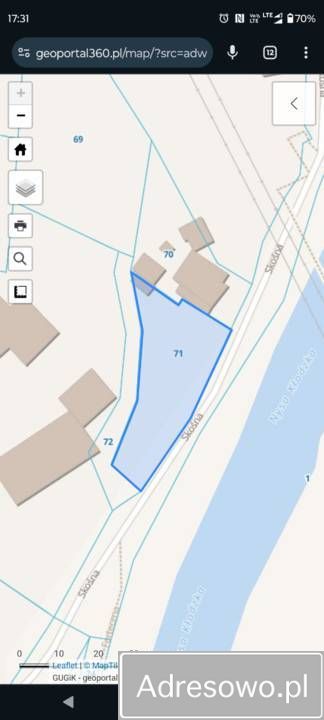 Działka siedliskowa Kłodzko, ul. Skośna. Zdjęcie 1