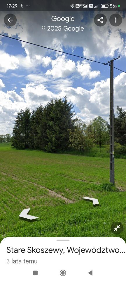 Działka budowlana Stare Skoszewy. Zdjęcie 4