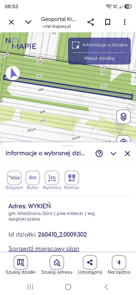 Działka rolno-budowlana Tumlin-Wykień. Zdjęcie 1